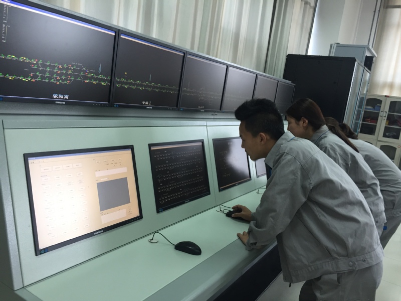 6-列车运行控制实训室2-学生操作列控系统